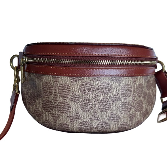 Coach Bethany Belt Bag In Signature Canvas - Picture 3 of 7